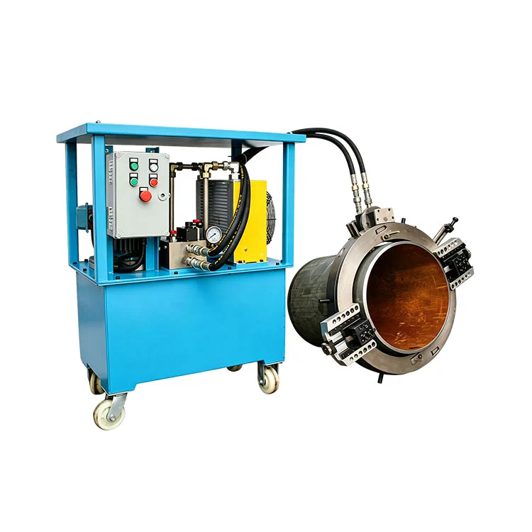 7,5 kW hydraulisch angetriebene externe Klemm-Schneidfasenmaschine