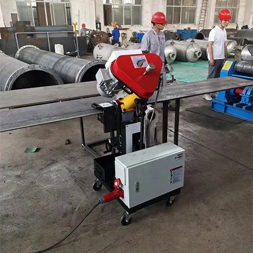 Automatic Plate Edge Milling On-site Application