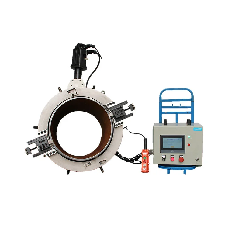 Servobetriebene Anfasmaschine mit externer Klemme